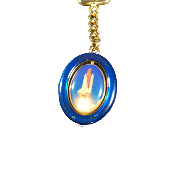 Kennedy Space Center Spinner Keychain NASA - Picture 6 of 7